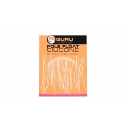 Guru Pole Float Silicone - Silver Fish Pack