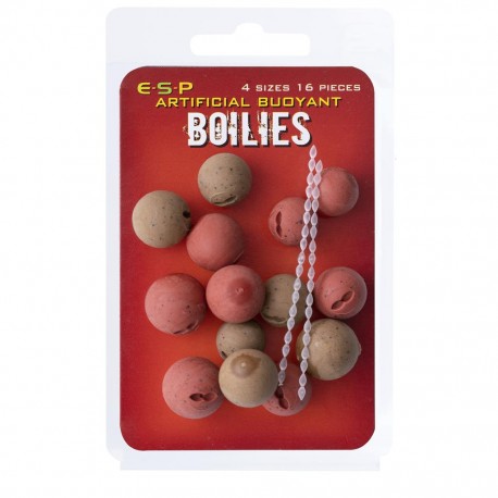 ESP Artificial Brown & Red Fishmeal Buoyant Boilies