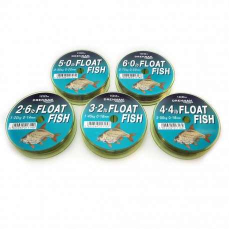 Drennan Float Fish Monofilament Line - 100m Spools