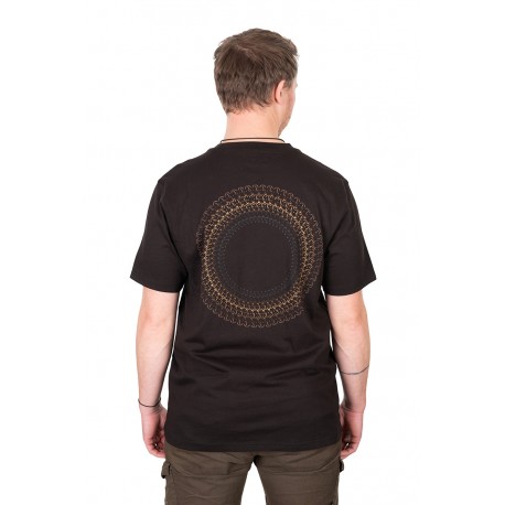 Fox Black & Orange "Circle" T-Shirt