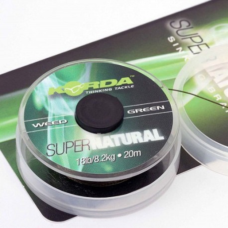 Korda Supernatural Braided Hooklink Material - All Colours & Sizes