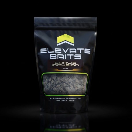 Elevate Baits Garlic Infusion Range - 1kg Shelf Life Boilie Crush