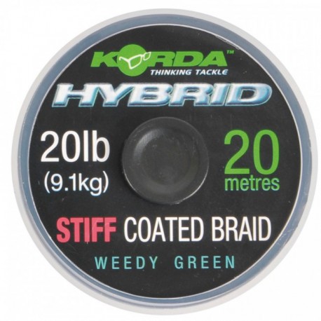 Korda Hybrid Stiff Coated Braid - All Colours