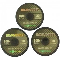 Korda Kamo Coated Braid Hooklink - All Sizes