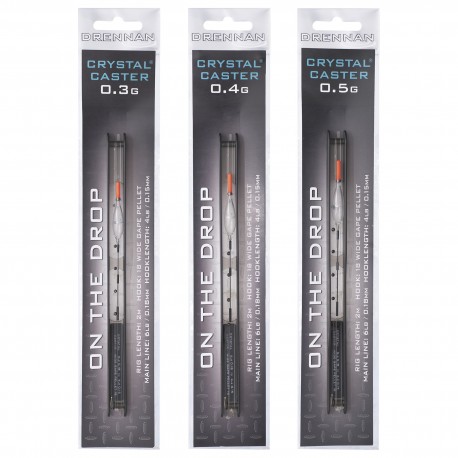 Drennan Crystal Caster "On The Drop" Pole Rigs