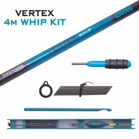 Drennan Vertex 4.0m Telescopic Carbon Whip Kit