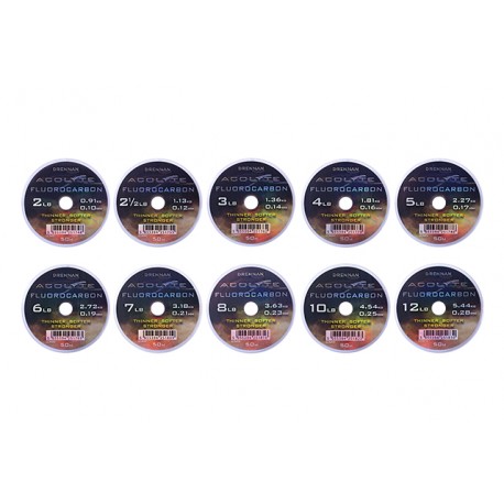 Drennan Acolyte Fluorocarbon - 50m Spool
