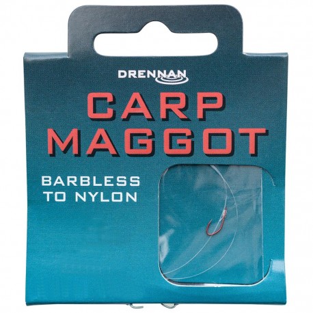 Drennan Hooks to Nylon - Barbless Carp Maggot