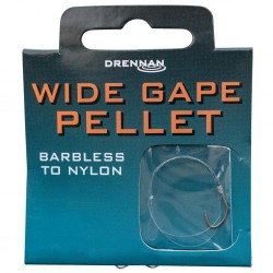 Drennan Hooks to Nylon - Barbless Wide Gape Pellet