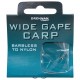 Drennan Hooks to Nylon - Barbless Wide Gape Carp