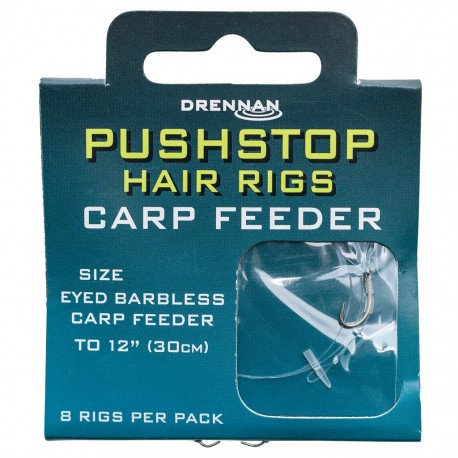Drennan Hooks to Nylon - Barbless Carp Feeder Pushstop Hair RIgs