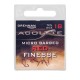 Drennan Acolyte Spade End Hooks - Micro Barbed Red Finesse