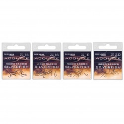 Drennan Acolyte Spade End Hooks - Micro Barbed Silverfish