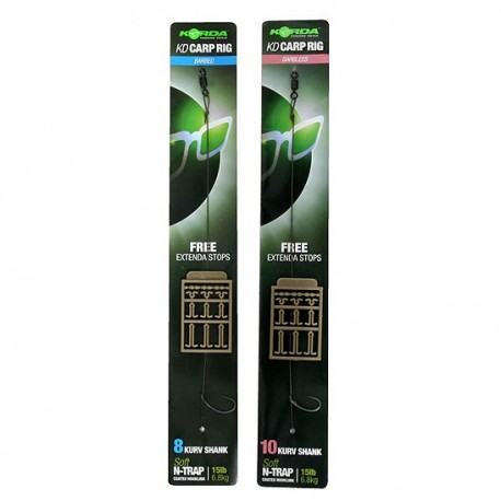 Korda Ready Tied N Trap KD Rigs