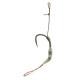 ESP Braided Combi Loop Rig Hook Sections - Barbless