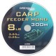Drennan Carp Feeder Monofilament - 300m Spool