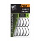 Fox Curve Shank PTFE Coated "Carp Hooks"