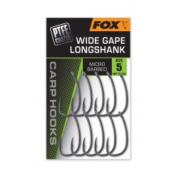 Fox Wide Gape Long Shank PTFE Coated "Carp Hooks"