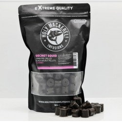 Holy Mackerel Infusions Range - Secret Squid 20mm Glugged Halibut Pellets