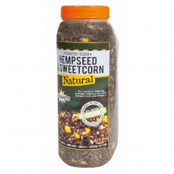 Dynamite Baits Frenzied Feeder Hempseed & Sweetcorn - 2.5L Jar