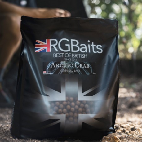 RG Baits Arctic Crab Range - 5kg Stabilised Boilies