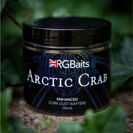 RG Baits Arctic Crab Range - 15mm Enhanced Corkdust Wafters