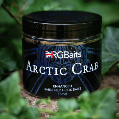 RG Baits Arctic Crab Range - 15mm Enhanced Hardened Hookbaits