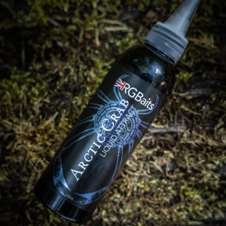 RG Baits Arctic Crab Range - 150ml White Liquid Attract