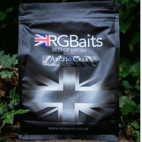 RG Baits Arctic Crab Range - 1kg Feed Pellets