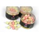 Mainline Baits Pink, White & Yellow Mixed Fluoro 12mm x 15mm Dumbell Wafters