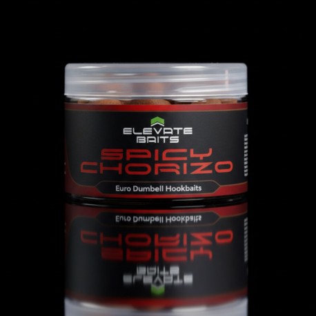 Elevate Baits Spicy Chorizo Range - Natural Euro Dumbell Hookbaits