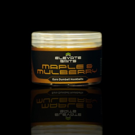 Elevate Baits Maple & Mulberry Range - Natural Euro Dumbell Hookbaits