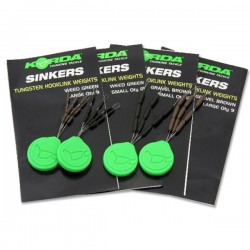 Korda Tungsten Hooklink Sinkers - All Colours & Sizes