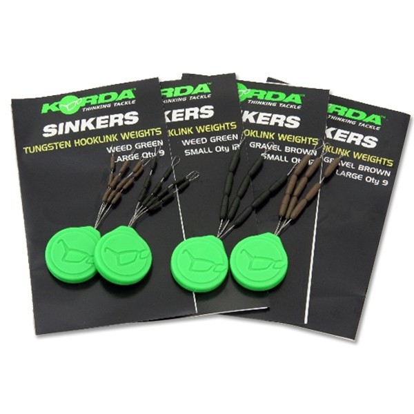 Korda NEW Carp Fishing Tungsten Sinkers *All Colours And Sizes*