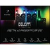 Delkim Txi-D v2 Digital Bite Alarms - 2 Rod Presentation Set