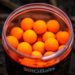 RG Baits Perfect Peach Range - 12mm "High Class" Orange Pop-Ups
