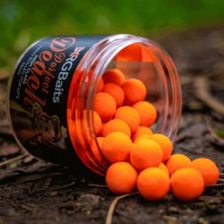 RG Baits Perfect Peach Range - 15mm "High Class" Orange Pop-Ups