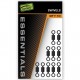 Fox "The Edges Essentials" Range - Size 7 Standard Swivels