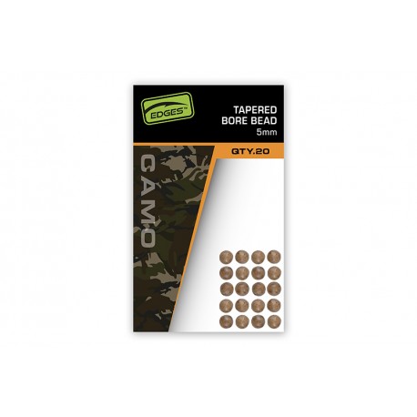 Fox "The Edges Camo" Range - 5mm Tapered Bore Beads