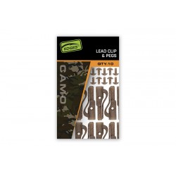 Fox "The Edges Camo" Range - Standard Lead Clips & Pegs