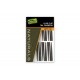 Fox "The Edges Naturals" Range - Standard Lead Clip Tail Rubbers