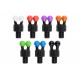 Fox Black Label Coloured Bobbin Ball Clips