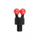 Fox Black Label Coloured Bobbin Ball Clips