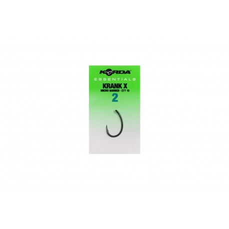 Korda Essentials Range - Krank X Micro Barbed Hooks