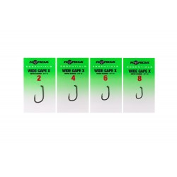 Korda Essentials Range - Wide Gape X Micro Barbed Hooks