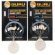 Guru Super Tight Line Stops - Squared White