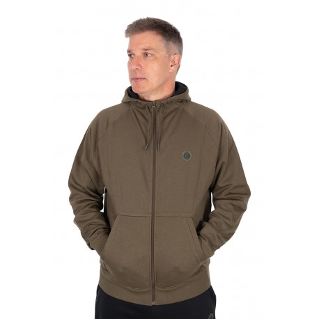 Fox Collection Clothing Range - Standard Green Zipped Hoody