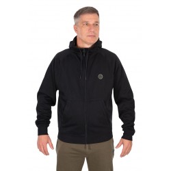 Fox Collection Clothing Range - Standard Black Zipped Hoody