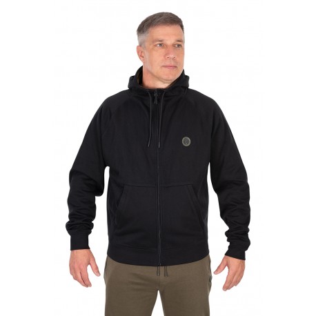 Fox Collection Clothing Range - Standard Black Zipped Hoody