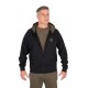 Fox Collection Clothing Range - Standard Black Zipped Hoody